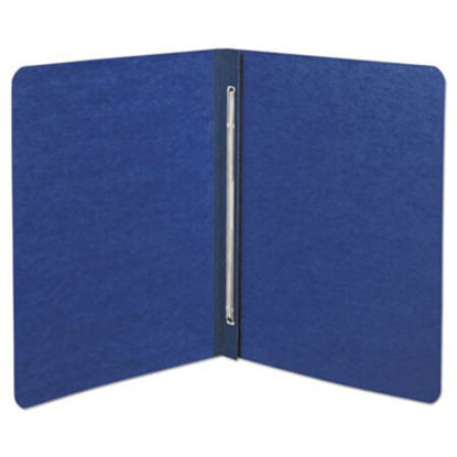 Picture of Presstex Report Cover, Side Bound, Prong Clip, Letter, 3" Cap, Dark BlueACC-25073