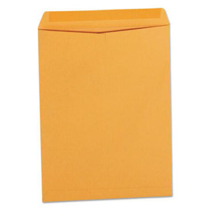 Picture of Catalog Envelope, #12 1/2, Square Flap, Gummed Closure, 9.5 x 12.5, Brown Kraft, 250/BoxUNV-42165