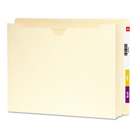 Picture of Heavyweight End Tab File Jacket with 2" Expansion, Straight Tab, Letter Size, Manila, 25/BoxSMD-76910