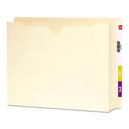 Picture of Heavyweight End Tab File Jacket with 2" Expansion, Straight Tab, Letter Size, Manila, 25/BoxSMD-76910