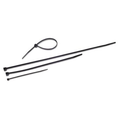 Picture of Nylon Cable Ties, 11 x 0.19, 50 lb, Black, 500/PackTCO-22700