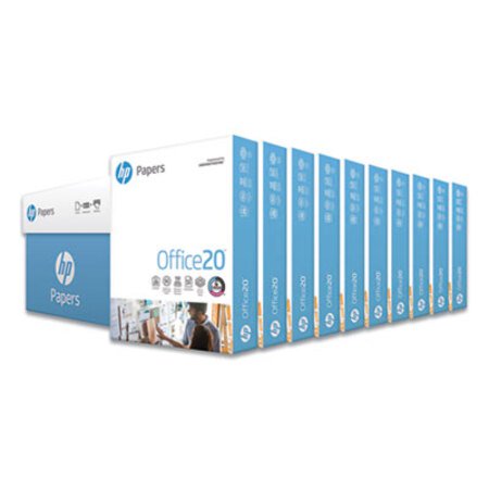 Picture of Office20 Paper, 92 Bright, 20lb, 8.5 x 11, White, 500 Sheets/Ream, 10 Reams/CartonHEW-112101