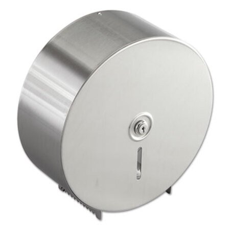 Picture of Jumbo Toilet Tissue Dispenser, Stainless Steel, 10 21/32 x 4 1/2 x 10 5/8BOB-2890