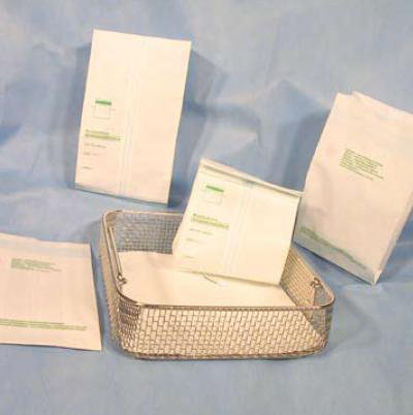Picture of Sterilization Bag 2-1/2 X 7-1/2 X 13 Inch White Medical Grade PaperPB8