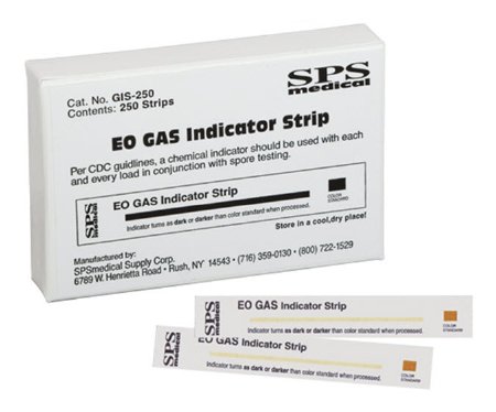 Picture of SPSmedical Sterilization Chemical Indicator Strip EO Gas 4 InchGIS-250