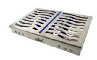 Picture of Sterilization Tray BR Surgical 2 X 7 X 11 InchBR82-71102