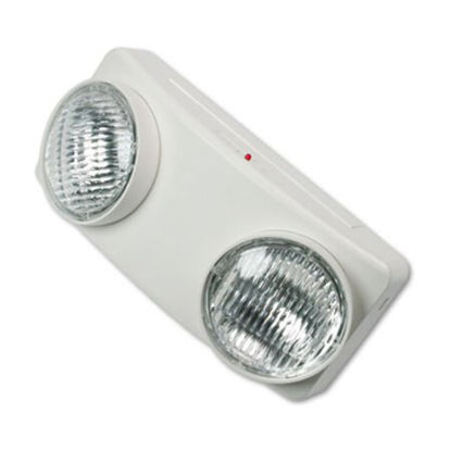 Picture of Swivel Head Twin Beam Emergency Lighting Unit, 12.75"w x 4"d x 5.5"h, WhiteTCO-70012