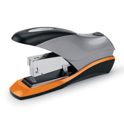 Picture of Optima 70 Desktop Stapler, 70-Sheet Capacity, Silver/Black/OrangeSWI-87875