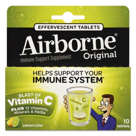 Picture of Immune Support Effervescent Tablet, Lemon/Lime, 10 CountABN-30006