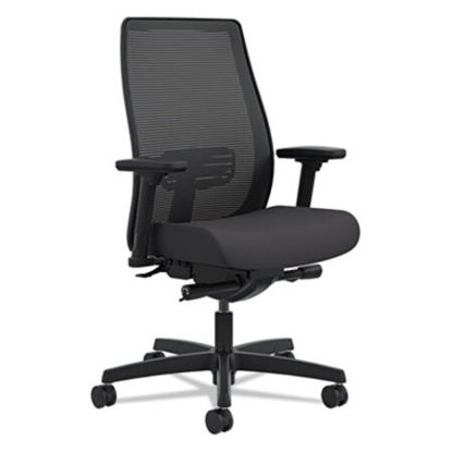 Picture of Endorse Mesh Mid-Back Work Chair, Supports Up to 300 lb, 17.5" to 21.75" Seat Height, BlackHON-LWIM2ACU10