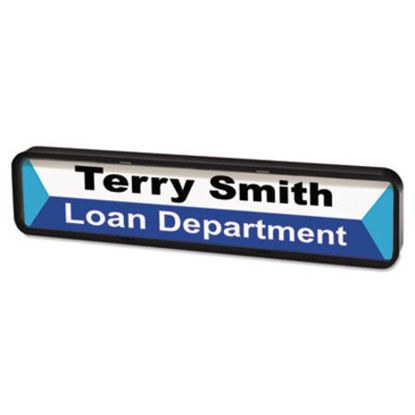 Picture of DIY Sign, Plastic, 9 3/8 x 2, BlackAVT-83700