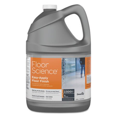 Picture of Floor Science Easy Apply Floor Finish, Ammonia Scent, 1 gal Container, 4/CartonDVO-CBD540397