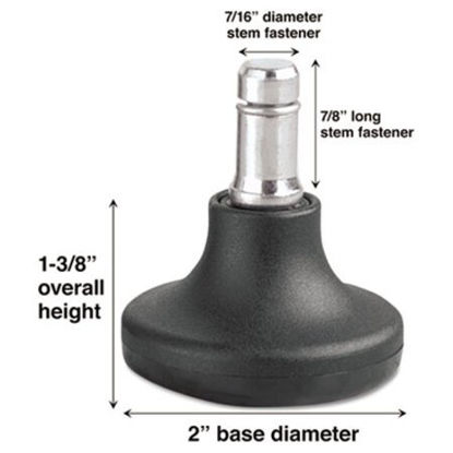 Picture of Low Profile Bell Glides, B Stem, 110 lbs/Glide, 5/SetMAS-70178