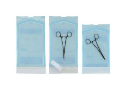 Picture of Sterilization Pouch Ethylene Oxide (EO) Gas / Steam 6 X 10 Inch Heat Seal Paper90610