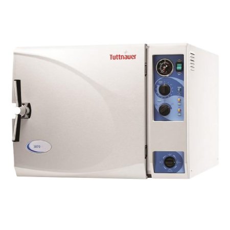 Picture of Tuttnauer™ 3870M Tabletop Autoclave Steam 15 X 30 Inch Chamber Double-locking DoorTUT-006