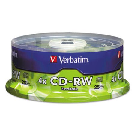 Picture of CD-RW Rewritable Disc, 700 MB/80 min, 4x, Spindle, Silver, 25/PackVER-95169