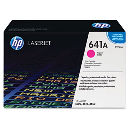 Picture of HP 641A, (C9723A) Magenta Original LaserJet Toner CartridgeHEW-C9723A