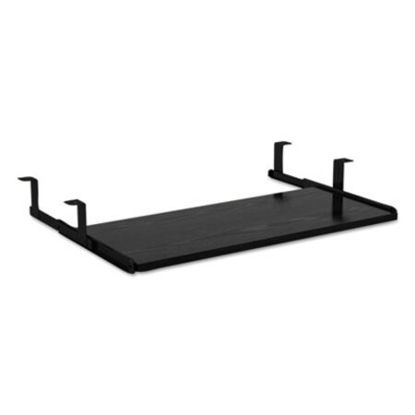 Picture of Alera Valencia Series Underdesk Keyboard/Mouse Shelf, 28w x 12d, BlackALE-VA312812BK