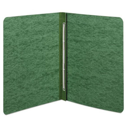 Picture of Pressboard Report Cover, Prong Clip, Letter, 3" Capacity, Dark GreenACC-25976