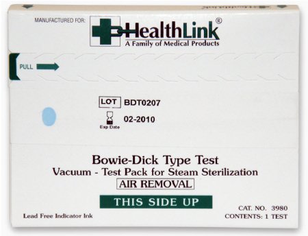 Picture of HealthLink® Sterilization Bowie-Dick Test Pack Steam3975