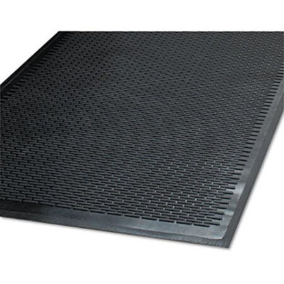 Picture of Clean Step Outdoor Rubber Scraper Mat, Polypropylene, 48 x 72, BlackMLL-14040600