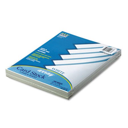 Picture of Array Card Stock, 65lb, 8.5 x 11, White, 100/PackPAC-101188
