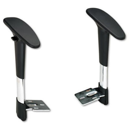 Picture of Adjustable T-Pad Arms for Metro Series Extended-Height Chairs, Black/ChromeSAF-3495BL