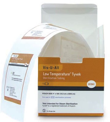 Picture of Vis-U-All Tyvek Tubing Size 9 Inch x 100 Foot, 8-1/4 Inch x 100 Foot882091