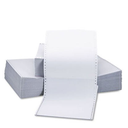 Picture of Printout Paper, 2-Part, 15lb, 9.5 x 11, White, 1,650/CartonUNV-15703