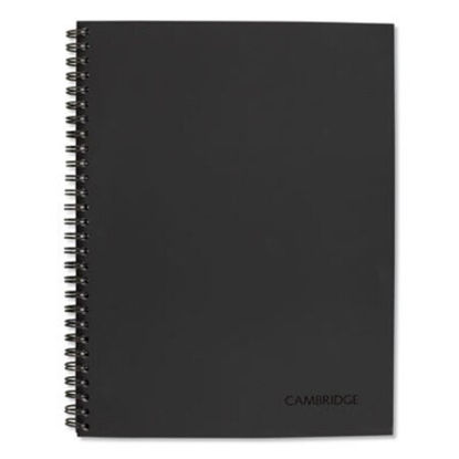 Picture of Wirebound Guided Business Notebook, Action Planner, 1 Subject, Dark Gray Cover, 9.5 x 7.5, 80 SheetsMEA-06122