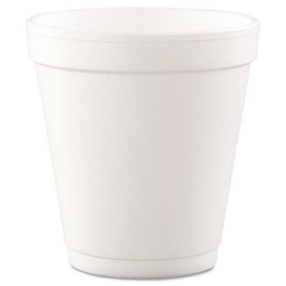 Picture of Conex Hot/Cold Foam Drinking Cups, 10 oz, White, Squat, 40/Bag, 25 Bags/CartonDCC-10J12
