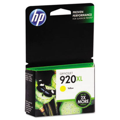 Picture of HP 920XL, (CD974AN) High-Yield Yellow Original Ink CartridgeHEW-CD974AN