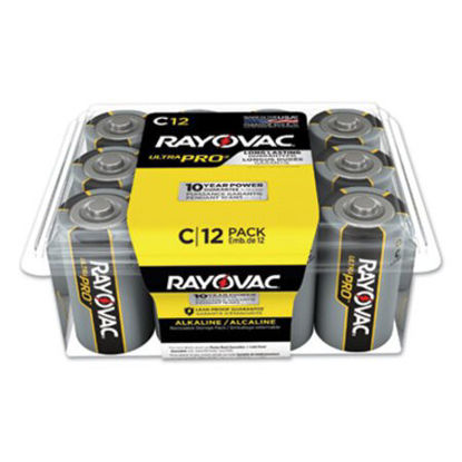 Picture of Ultra Pro Alkaline C Batteries, 12/PackRAY-ALC12PPJ