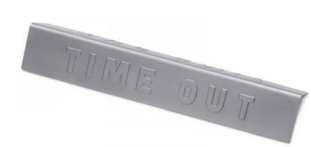 Picture of Visual Aid 6 L X 3/4 H Inch, Time Out, EmbossedMJ-502