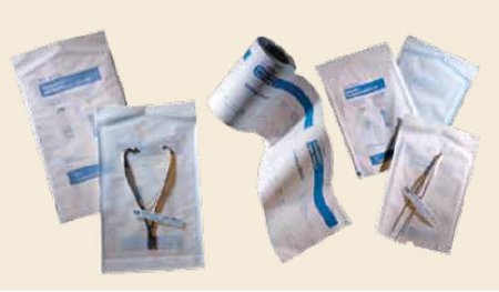 Picture of Sterilization Pouch Ethylene Oxide (EO) Gas / Steam 10-1/2 X 28 Inch Transparent / White Self Seal Paper / Film92028