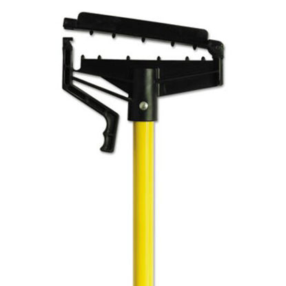Picture of Quick-Change Mop Handle, 60", Fiberglass, Yellow, 6/CartonDVO-CB965166