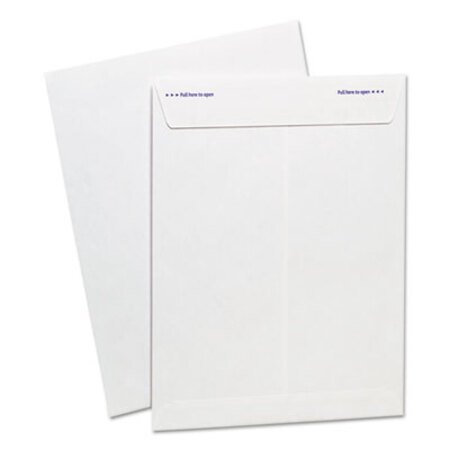 Picture of Gold Fibre Fastrip Release and Seal White Catalog Envelope, #10 1/2, Cheese Blade Flap, 9 x 12, White, 100/BoxTOP-73127