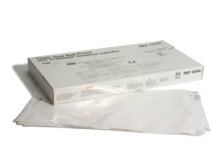 Picture of Sterilization Pouch Tyvek® Gas Plasma 10 X 19 Inch Transparent / White Heat Seal Tyvek® Material12548