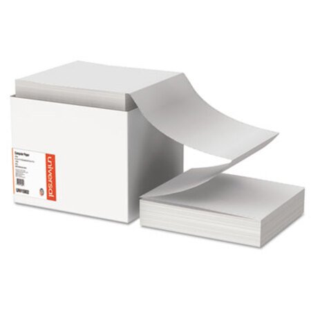 Picture of Printout Paper, 1-Part, 0.5" Standard Perforation, 20lb, 9.5 x 11, White, 2,400/CartonUNV-15802