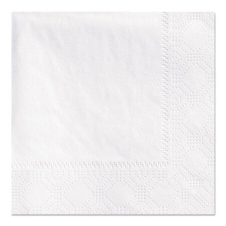 Picture of Beverage Napkins, 2-Ply 9 1/2 x 9 1/2, White, Embossed, 1000/CartonHFM-180300