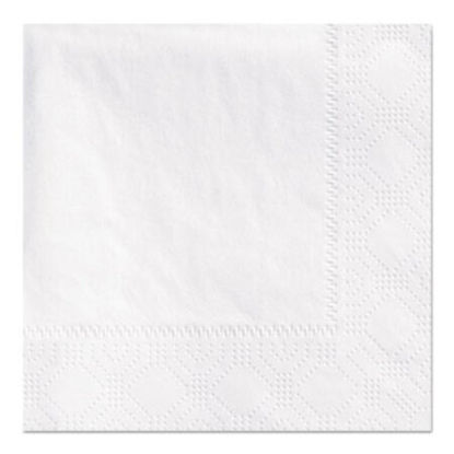 Picture of Beverage Napkins, 2-Ply 9 1/2 x 9 1/2, White, Embossed, 1000/CartonHFM-180300