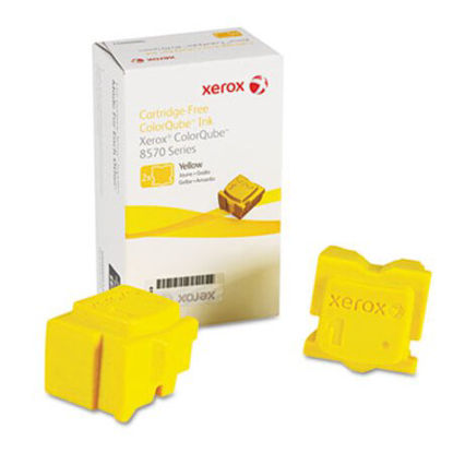 Picture of 108R00928 Solid Ink Stick, 4,400 Page-Yield, Yellow, 2/BoxXER-108R00928