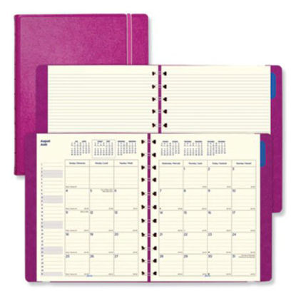 Picture of Monthly Planner, 10.75 x 8.5, Fuchsia, 2021-2022RED-C1811003