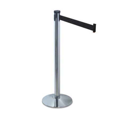Picture of Adjusta-Tape Crowd Control Stanchion Posts Only, Polished Aluminum, 40" High, Silver, 2/BoxTCO-11500