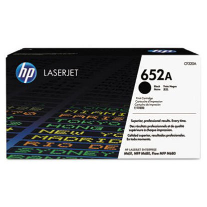 Picture of HP 652A, (CF320A) Black Original LaserJet Toner CartridgeHEW-CF320A
