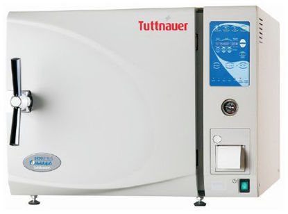 Picture of Tuttnauer™ Heidolph™ 3545E Tabletop Autoclave Steam 12 X 15 Inch Chamber Side Hinged Door0296441