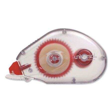 Picture of Double-sided Adhesive Tape Roller, 0.38" x 32.83 ft, Dries Clear, 2/PackUNV-75614