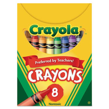 Picture of Classic Color Crayons, Tuck Box, 8 ColorsCYO-520008