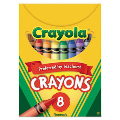 Picture of Classic Color Crayons, Tuck Box, 8 ColorsCYO-520008