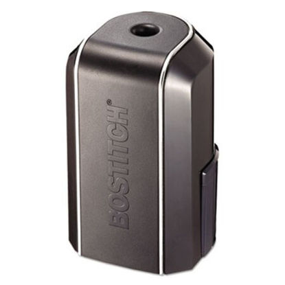 Picture of Vertical Battery Pencil Sharpener, Battery-Powered, 3 x 3 x 5.13, BlackBOS-BPS3VBLK